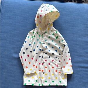 Colorful Polka Dot Kids Raincoat